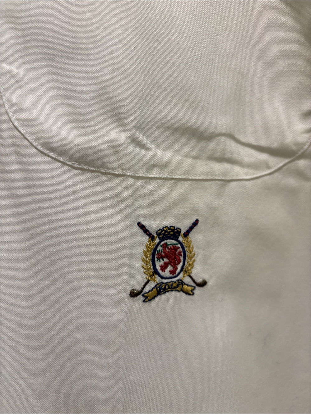 Tommy Hilfiger Men's White Long-Sleeve Button-Down Shirt - Picture 5 of 5